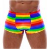 Svenjoyment Pánske boxerky Rainbow Stripe pohodlné elastické Svenjoyment Pánske boxerky Rainbow Stripe pohodlné elastické