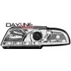 DAYLINE predné svetlá AUDI A4 B5 95-98 chróm DAYLINE predné svetlá AUDI A4 B5 95-98 chróm