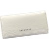 Gregorio Perleťová dámska lakovaná kožená peňaženka LCB100