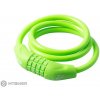 Extend NUMERIC 4 lankový zámok, 1 000 mm/10 mm, lime green Extend NUMERIC 4 lankový zámok, 1 000 mm/10 mm, lime green