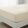 Matracový chránič, Nepriepustné bavlnené JERSEY prestieradlo č.2, krémové 160 x 200 cm Matracový chránič, Nepriepustné bavlnené JERSEY prestieradlo č.2, krémové 160 x 200 cm