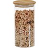 Kesper Sklenená dóza s bambusovým vekom - 1200 ml Kesper Sklenená dóza s bambusovým vekom - 1200 ml