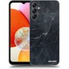 Picasee silikónový čierny obal pre Samsung Galaxy A14 4G A145R - Black marble Picasee silikónový čierny obal pre Samsung Galaxy A14 4G A145R - Black marble