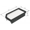 Vzduchový filter BOSCH F 026 400 137 (F026400137)