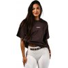 Nebbia Oversized tričko RESET 491 hnědé Nebbia Oversized tričko RESET 491 hnědé