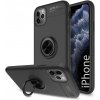 Multifunkčné magnetické púzdro Luxria Ring pre iPhone - Čierne iPhone: 15 Pro Max Multifunkčné magnetické púzdro Luxria Ring pre iPhone - Čierne iPhone: 15 Pro Max