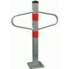 Wendzel, s. r. o. Parkovací stĺpik pevný, motýlik s doskou, pozink Wendzel, s. r. o. Parkovací stĺpik pevný, motýlik s doskou, pozink