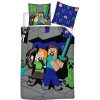Javoli Posteľná bielizeň 140 x 200 cm / 65 x 65 cm polyester / bavlna - Minecraft Javoli Posteľná bielizeň 140 x 200 cm / 65 x 65 cm polyester / bavlna - Minecraft