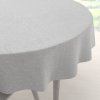 Biante Veľký dekoračný okrúhly obrus BKW-251 Svetlo sivý žíhaný Ø 220 cm Biante Veľký dekoračný okrúhly obrus BKW-251 Svetlo sivý žíhaný Ø 220 cm
