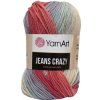 YarnArt Jeans Crazy 8205 Ružová, sivá, béžová YarnArt Jeans Crazy 8205 Ružová, sivá, béžová