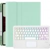 AppleKing puzdro s podsvietenou klávesnicou, touchpadom a priestorom na Apple Pencil pre iPad 10,9 AppleKing puzdro s podsvietenou klávesnicou, touchpadom a priestorom na Apple Pencil pre iPad 10,9