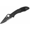 Spyderco Delica 4 Lightweight Black Black Blade C11PSBBK Spyderco Delica 4 Lightweight Black Black Blade C11PSBBK
