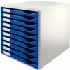 LEITZ STANDARD ZÁSUVKOVÝ BOX, 10 ZÁSUVIEK, MODRÉ LEITZ STANDARD ZÁSUVKOVÝ BOX, 10 ZÁSUVIEK, MODRÉ