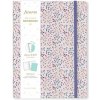 Zápisník Filofax Notebook Meadow, A5, ružový Zápisník Filofax Notebook Meadow, A5, ružový
