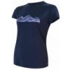 SENSOR MERINO ACTIVE PT MOUNTAINS dámské triko kr.rukáv deep blue XL; Modrá triko