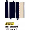 Scalextric Rovný diel SPORT Half Straight 175mm 2 ks
