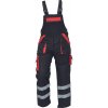 Cerva Max Winter Rflx Pánske zimné pracovné nohavice s trakmi 03020310 čierna/červená 54 Cerva Max Winter Rflx Pánske zimné pracovné nohavice s trakmi 03020310 čierna/červená 54