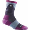 Darn Tough Micro Crew Lightweight with cushion bear town purple