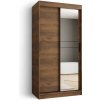 Wilsondo Šatníková skriňa Rubino T2 100x200x62 - orech warmia Wilsondo Šatníková skriňa Rubino T2 100x200x62 - orech warmia