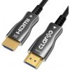 Claroc optický kábel HDMI 2.1 opletený AOC 8K@60Hz, 4K@120Hz 3 m Claroc optický kábel HDMI 2.1 opletený AOC 8K@60Hz, 4K@120Hz 3 m