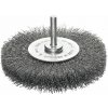 Lessmann 418163 | Rotačná kefa so stopkou priemer 6 mm priemer 80x18 / 0,30 oceľový drôt zvlnený Lessmann 418163 | Rotačná kefa so stopkou priemer 6 mm priemer 80x18 / 0,30 oceľový drôt zvlnený