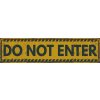 Ceduľa Do Not Enter - 40cm x 10cm Plechová tabuľa Ceduľa Do Not Enter - 40cm x 10cm Plechová tabuľa