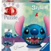 RAVENSBURGER 3D Puzzleball Stitch s ušima 77 ks RAVENSBURGER 3D Puzzleball Stitch s ušima 77 ks