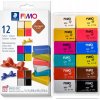 Fimo Leather Effect Modelovacia hmota sada 12x25 g