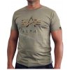 Alpha Industries tričko pánske CAMO PP T olive Farba: zelená, Veľkosť: L Alpha Industries tričko pánske CAMO PP T olive Farba: zelená, Veľkosť: L
