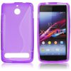 S-line silikónový sony xperia e3 fialové