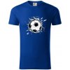 Futbalová lopta v triku - Tričko z organickej bavlny - XL ( Kráľovská modrá ) Futbalová lopta v triku - Tričko z organickej bavlny - XL ( Kráľovská modrá )