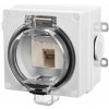 Elektro-Plast Počítačová zásuvka OYSTER IP66™ RJ45 CAT 6A v hermetickém pouzdře 6185-83 Elektro-Plast Počítačová zásuvka OYSTER IP66™ RJ45 CAT 6A v hermetickém pouzdře 6185-83