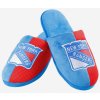 FOCO Pánské pantofle New York Rangers Team Logo Staycation Slipper FOCO Pánské pantofle New York Rangers Team Logo Staycation Slipper