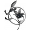 Ornament ľalia 400 x 300 mm, ø 250 mm, 12 x 12 mm, hladký Ornament ľalia 400 x 300 mm, ø 250 mm, 12 x 12 mm, hladký