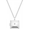Hot Diamonds Strieborný náhrdelník s diamantom DP1101