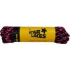 Šnúrky PROMA, STAR LACES 100 CM Čierna,Ružová 100 Šnúrky PROMA, STAR LACES 100 CM Čierna,Ružová 100
