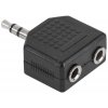 CABLETECH Jack 3,5mm - 2x Jack 3,5 redukcia ZLA0293 CABLETECH Jack 3,5mm - 2x Jack 3,5 redukcia ZLA0293