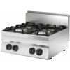 Bartscher Plynový sporák 650, 4FL, TG Bartscher Plynový sporák 650, 4FL, TG