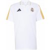 Adidas Polo REAL MADRID DNA bílé zlaté velikost: XXL Adidas Polo REAL MADRID DNA bílé zlaté velikost: XXL