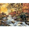 Diamondi Diamantové maľovanie - MEDVEĎ PRI RIKE A ZÁPADE SLNKA (D. RUSTY RUST) Rámovanie: vypnuté plátno na rám, Rozmer: 40x50 cm Diamondi Diamantové maľovanie - MEDVEĎ PRI RIKE A ZÁPADE SLNKA (D. RUSTY RUST) Rámovanie: vypnuté plátno na rám, Rozmer: 40x50 cm