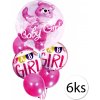 FunPlay 9495-1 Balóny na Babyshower 58cm, 6 ks, ružová FunPlay 9495-1 Balóny na Babyshower 58cm, 6 ks, ružová