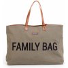 Childhome Cestovná taška Family Bag Canvas Khaki Childhome Cestovná taška Family Bag Canvas Khaki