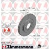 Brzdový kotúč OTTO ZIMMERMANN 600.3244.20 Brzdový kotúč OTTO ZIMMERMANN 600.3244.20