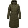 Marikoo Dámska dlhá zimná bunda Benikoo, pine olive - M Marikoo Dámska dlhá zimná bunda Benikoo, pine olive - M
