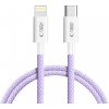 Tech-Protect Ultraboost Lite kábel USB-C / Lightning PD 27W / 3A 1m, fialový Tech-Protect Ultraboost Lite kábel USB-C / Lightning PD 27W / 3A 1m, fialový