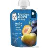 Gerber Natural ovocná desiata Kapsička Hruška a slivka (od ukonč. 6. mesiaca) 90 g Gerber Natural ovocná desiata Kapsička Hruška a slivka (od ukonč. 6. mesiaca) 90 g