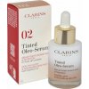 Clarins Tinted Oleo-Serum olejové sérum pre zjednotenie farebného tónu pleti 02 30 ml Clarins Tinted Oleo-Serum olejové sérum pre zjednotenie farebného tónu pleti 02 30 ml