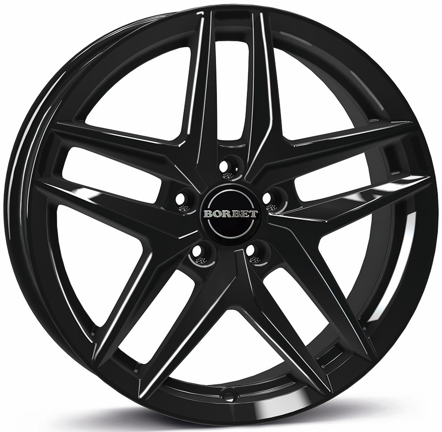 Borbet Z 8x18 5x112 ET39 black gloss