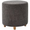 Asir | Taburet KIMA, priemer 40 cm, antracit | 825BLC2408 Asir | Taburet KIMA, priemer 40 cm, antracit | 825BLC2408