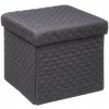 5five Simply Smart Skladací puf s úložným priestorom, 31 × 30 × 31 cm, sivý 5five Simply Smart Skladací puf s úložným priestorom, 31 × 30 × 31 cm, sivý